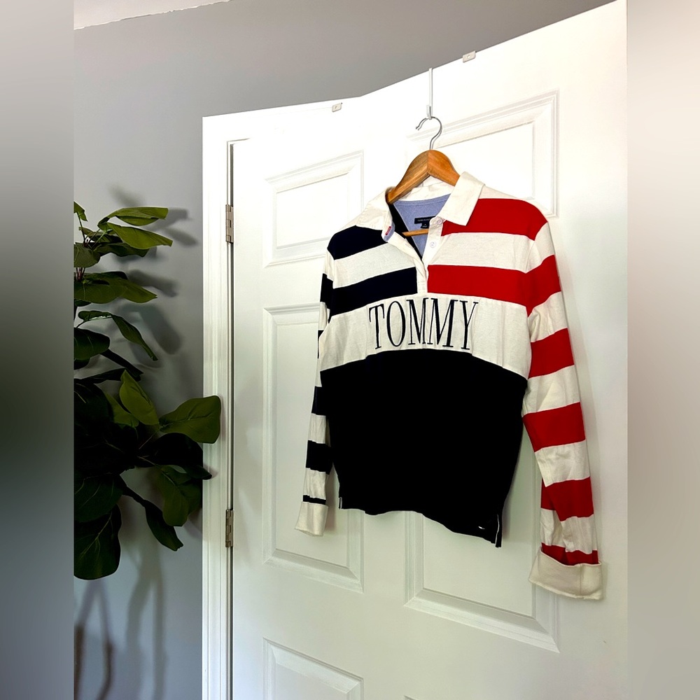 Tommy Hilfiger rugby shirt, women’s, size medium